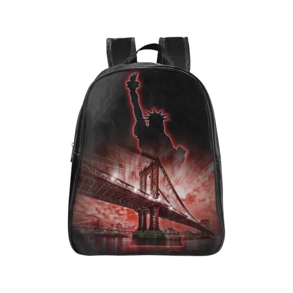 Red New York Backpack
