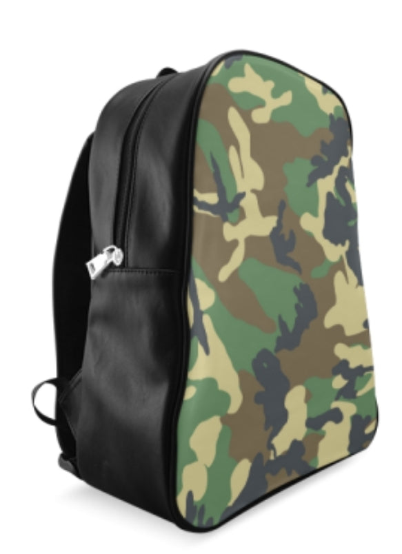 Dark Camouflage Backpack