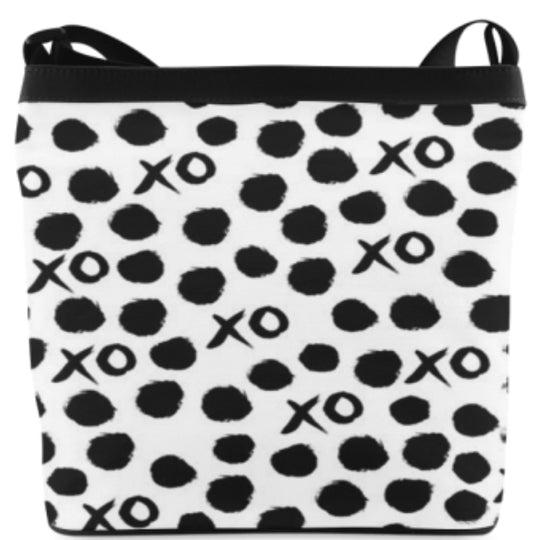 Dots and XO Unique Crossbody Bag