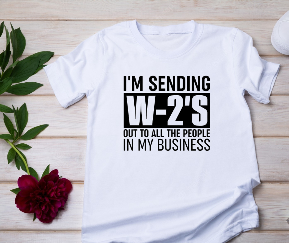 I'm Sending W-2's