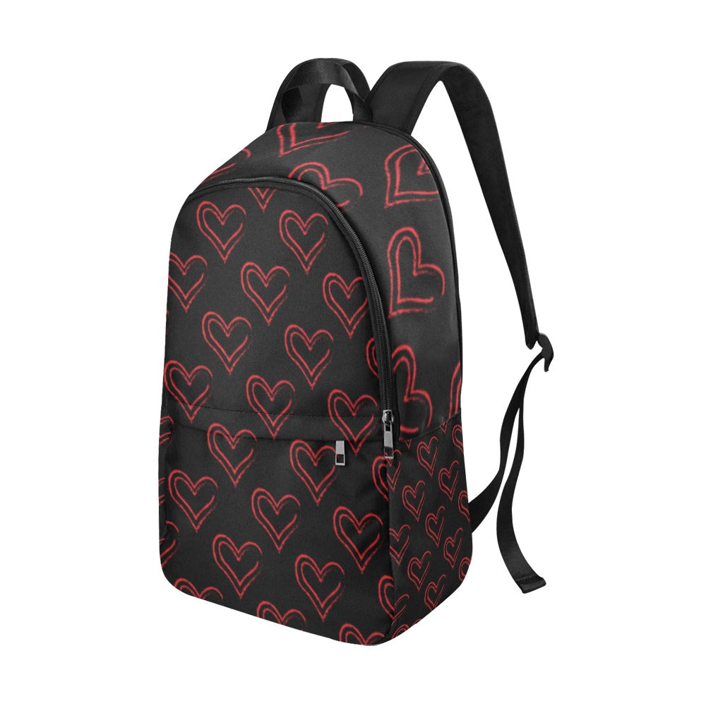 SPREAD LOVE UNIVERSAL 3 Black deals Hearts Backpack Red